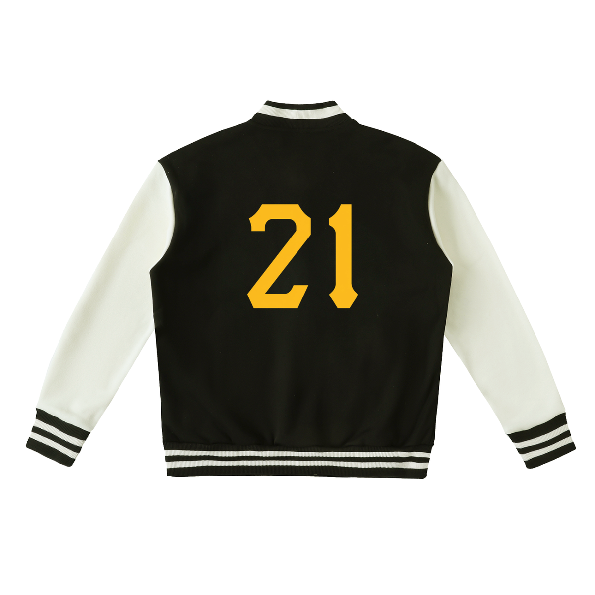 PIRVTES - Two-Tone Fleeced Varsity Jacket