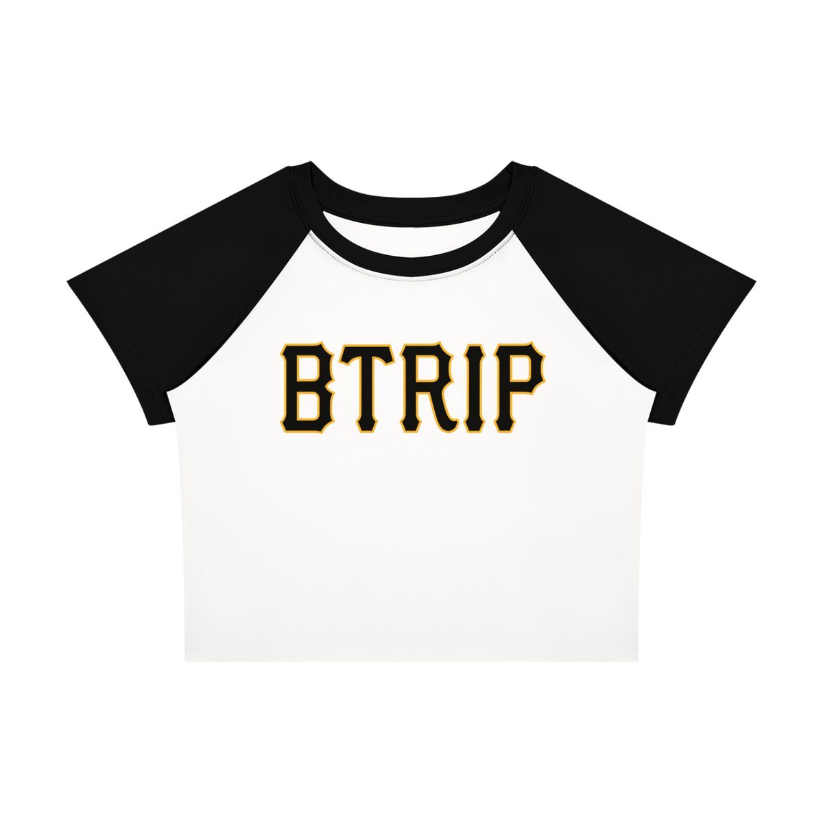 PIRVTES - Women’s Raglan Color Block Baby T-Shirt