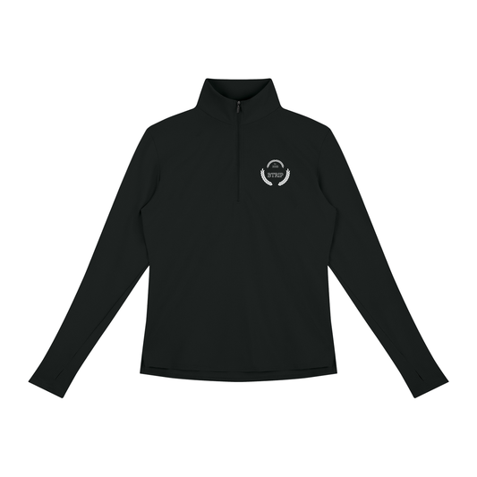 CHAMPIONS & ATHLETES | Women's Quarter-Zip Yoga Pullover