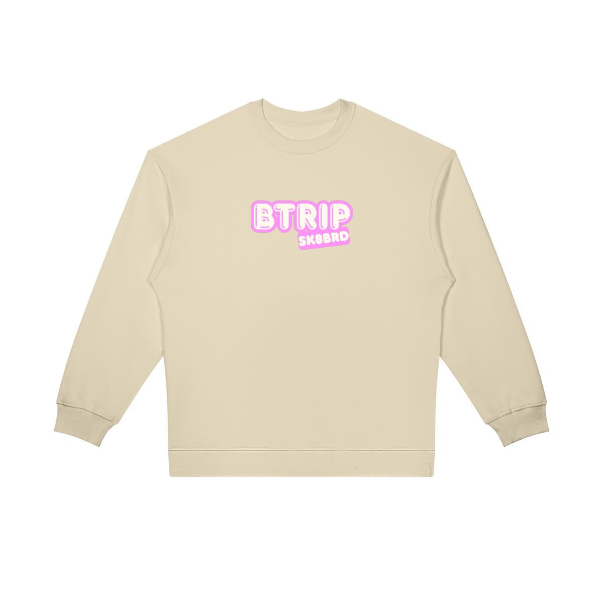 BTRIP SK8BRD - Unisex Oversized Crewneck Sweatshirt