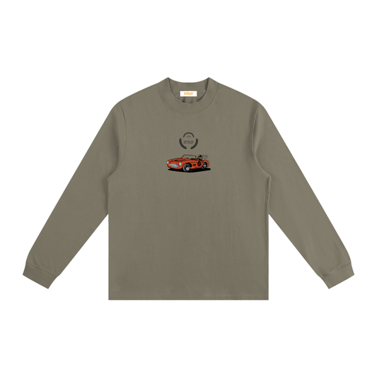C&A PVSSION & PURPOSE | The Essential Non-Shrink Mock Neck Sweatshirt