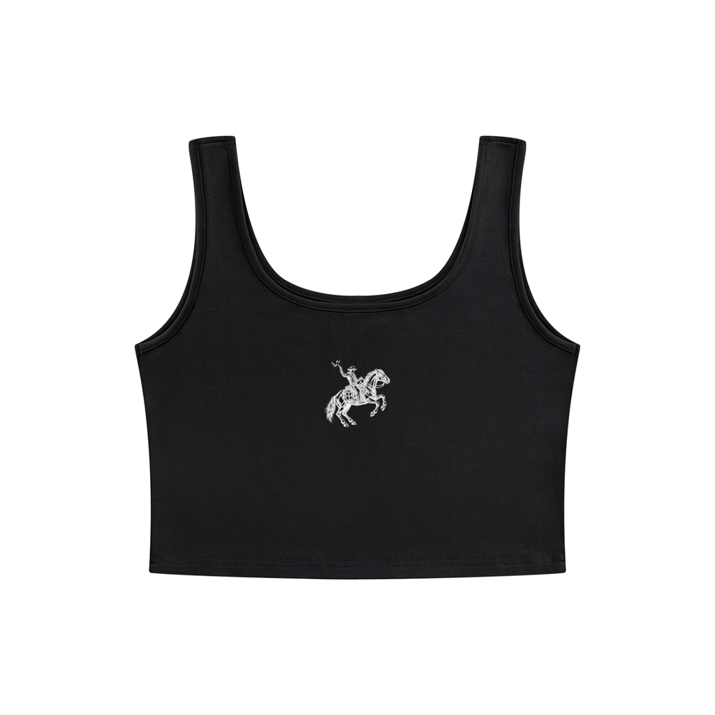 MAN DOWN - Women's Cropped Tank Top