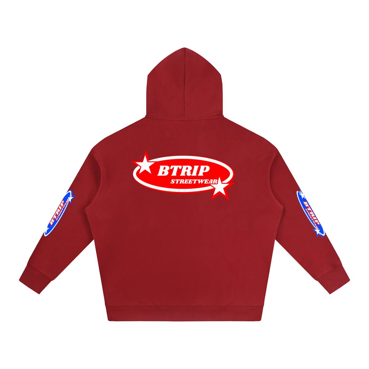 BTRIP STREETWEAR | Unisex Oversize Fleeced Hoodie