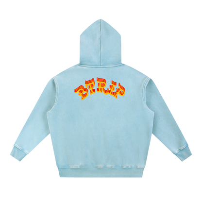 SUAGM -  Oversize Washed Fleece Hoodie