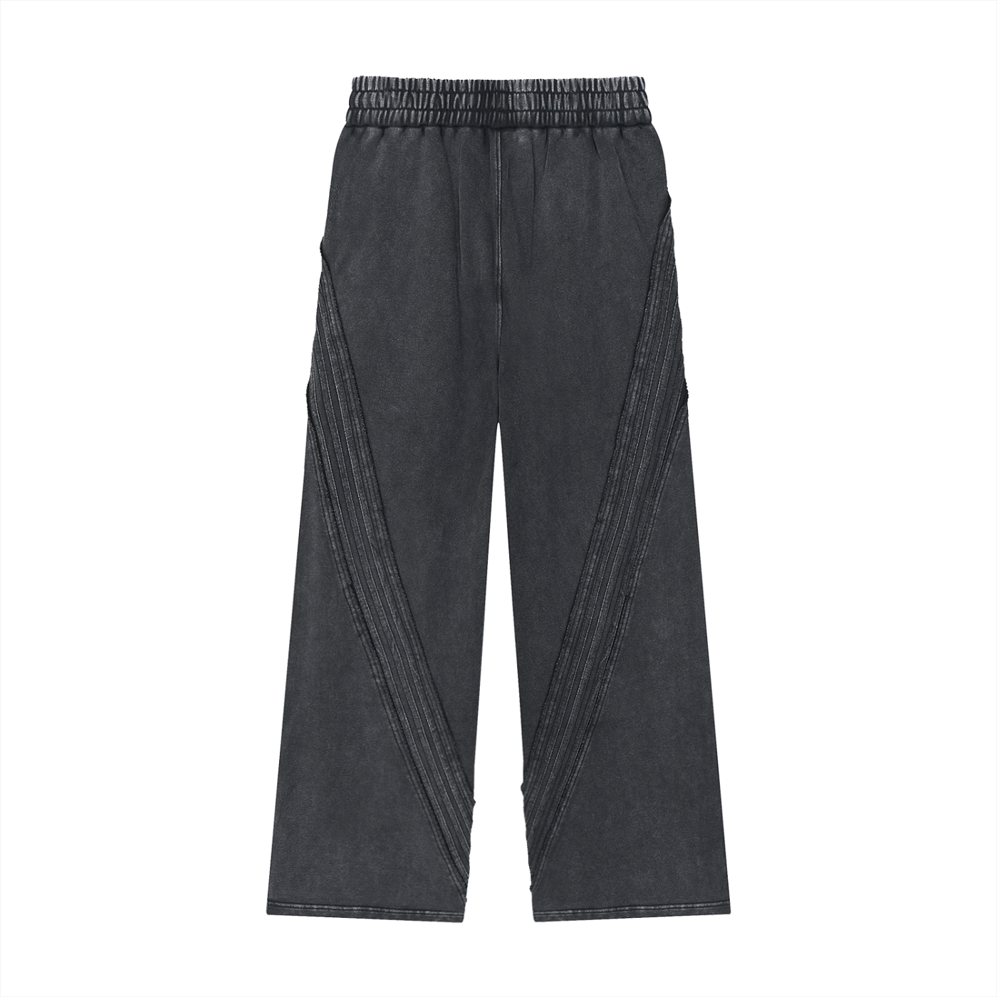 STAR - Snow Washed Tape Raw Edge Sweatpants