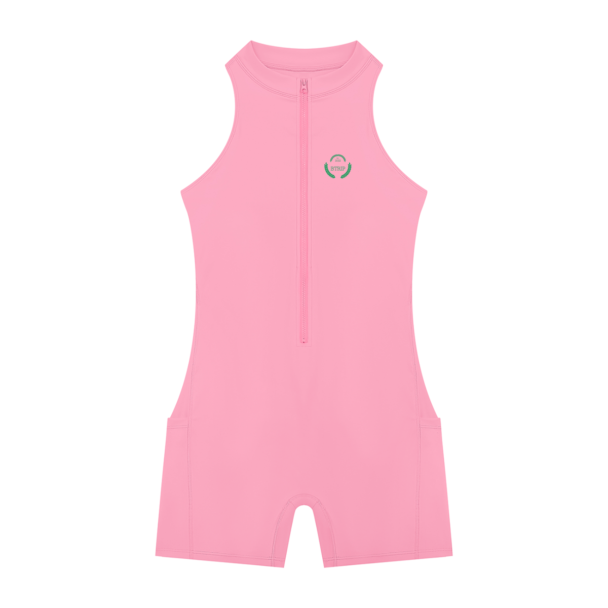 C&A | Women's Quarter-Zip Yoga Romper